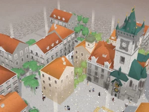Turisty má do Prahy přilákat nová digitální hra, představuje historii města
